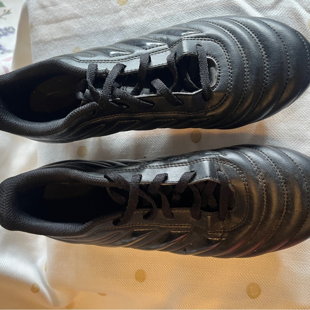 Adidas Black Lace-Up soccer or football shoes